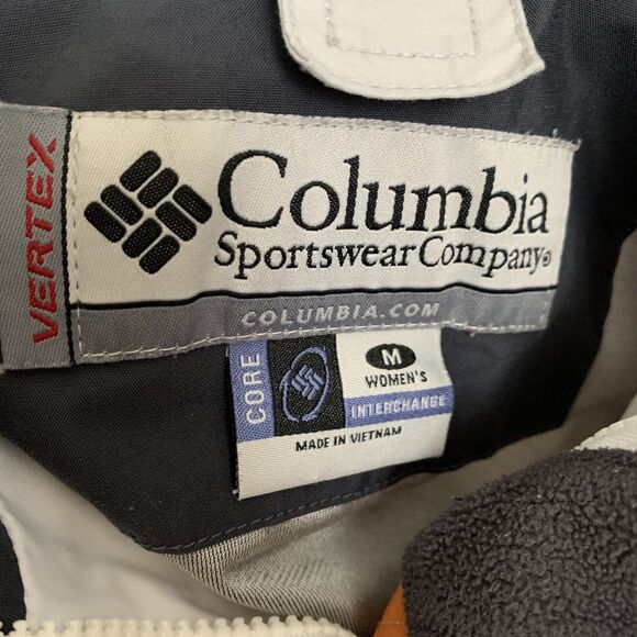 Columbia Vertex Core Interchange Jacket Women M Omni Shield Waterproof No Lining - Picture 3 of 11